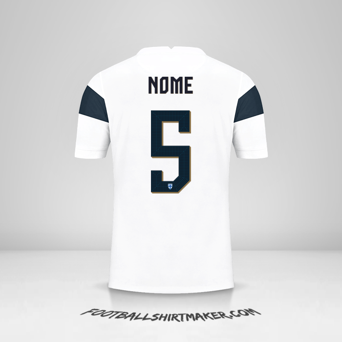 Camisa Finlândia 2020/2021 -  nome - 5