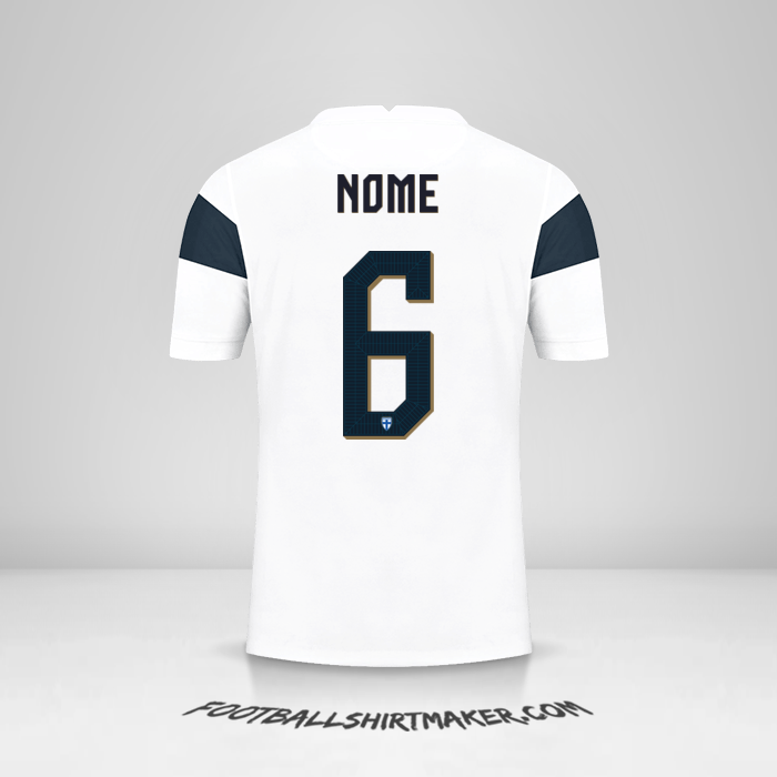 Maglia Finlandia 2020/2021 -  nome - 6