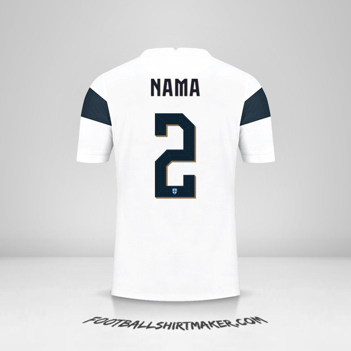 Jersey Finlandia 2020/2021 -  nama - 2