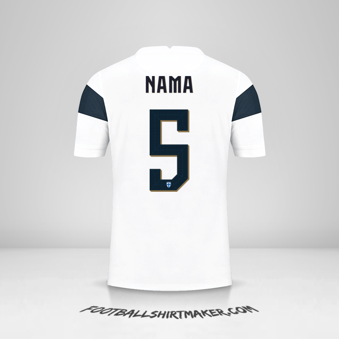 Jersey Finlandia 2020/2021 -  nama - 5