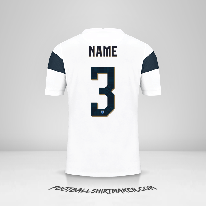 Trikot Finnland 2020/2021 -  name - 3