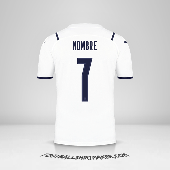 Jersey Italia 2021 Visita -  nombre - 7
