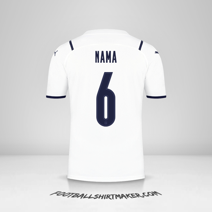 Jersey Italia 2021 Alternatif -  nama - 6