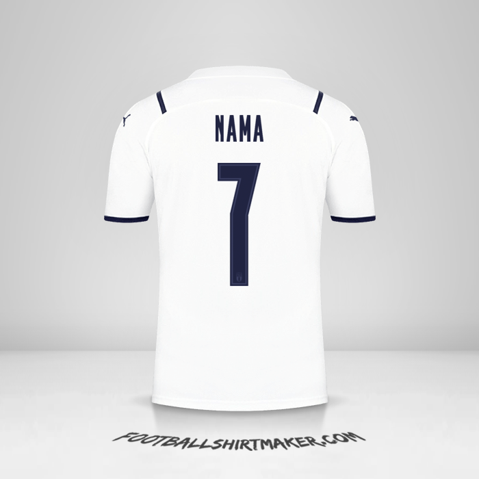 Jersey Italia 2021 Alternatif -  nama - 7
