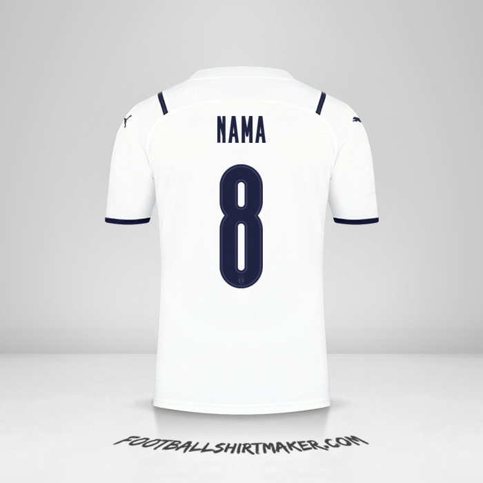 Jersey Italia 2021 Alternatif -  nama - 8