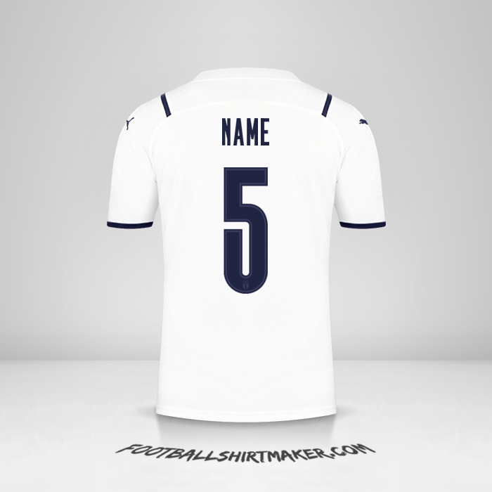 Trikot Italien 2021 Auswärts -  name - 5