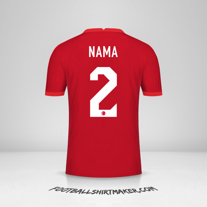 Jersey Turki 2020/2021 Alternatif -  nama - 2