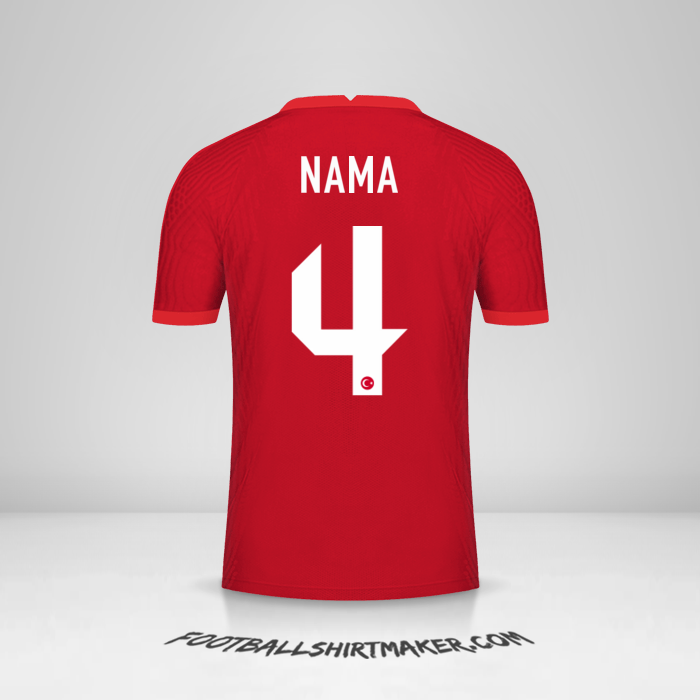 Jersey Turki 2020/2021 Alternatif -  nama - 4