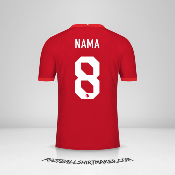 Jersey Turki 2020/2021 Alternatif -  nama - 8
