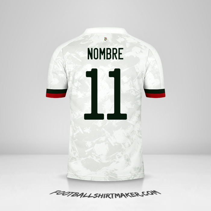 Jersey Belgica 2020/2021 Visita -  nombre - 11