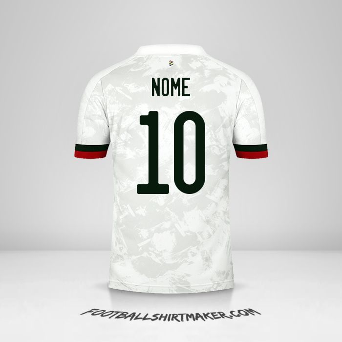 Maglia Belgio 2020/2021 Seconda -  nome - 10