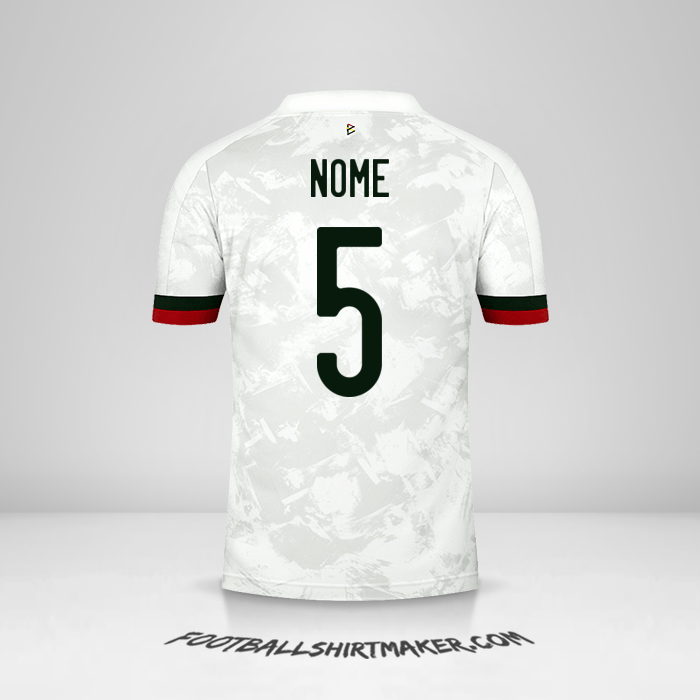 Maglia Belgio 2020/2021 Seconda -  nome - 5