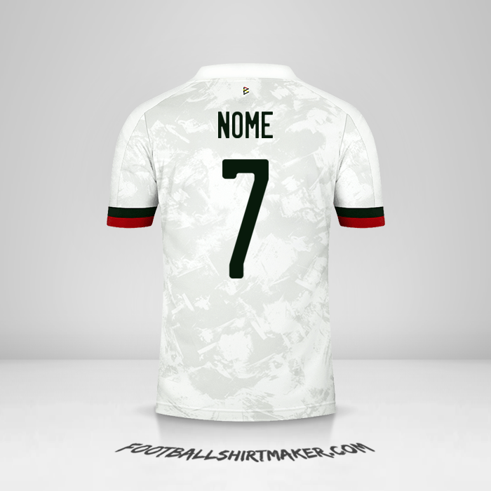 Camisa Bélgica 2020/2021 Alternativa -  nome - 7