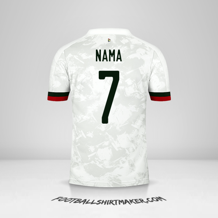 Jersey Belgia 2020/2021 Alternatif -  nama - 7