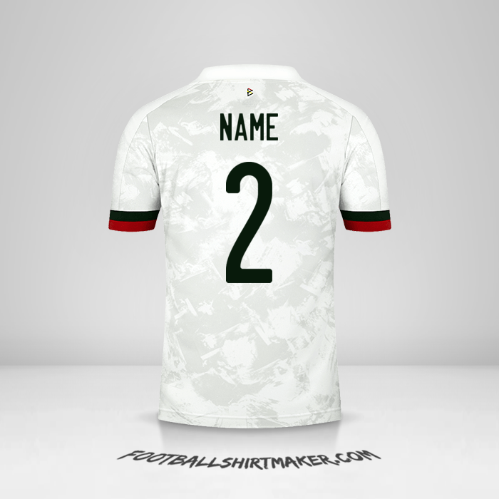 Trikot Belgien 2020/2021 Auswärts -  name - 2