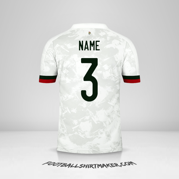 Trikot Belgien 2020/2021 Auswärts -  name - 3
