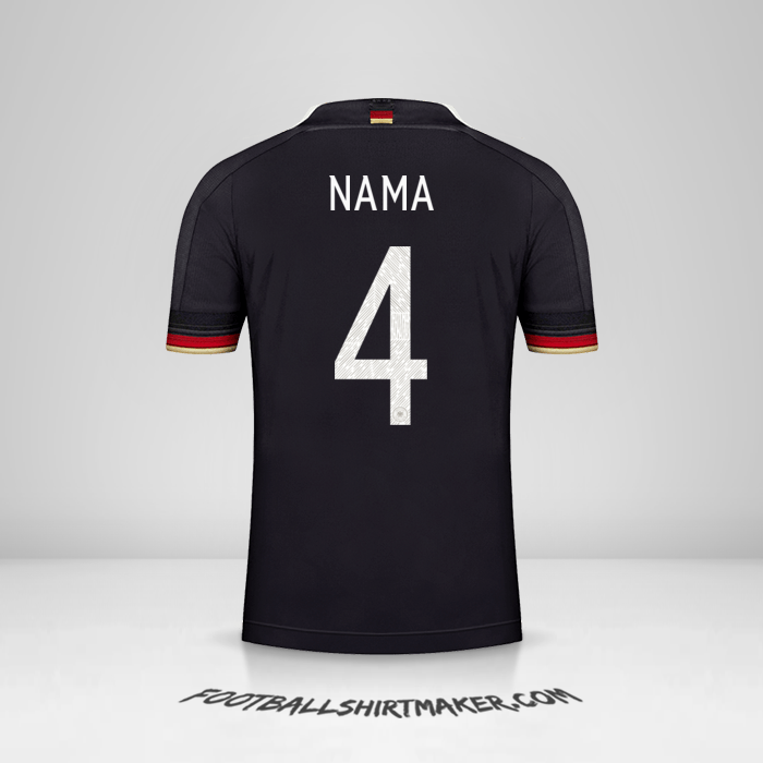 Jersey Jerman 2021 Alternatif -  nama - 4