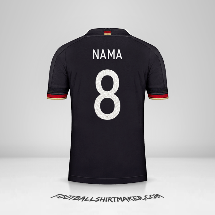Jersey Jerman 2021 Alternatif -  nama - 8