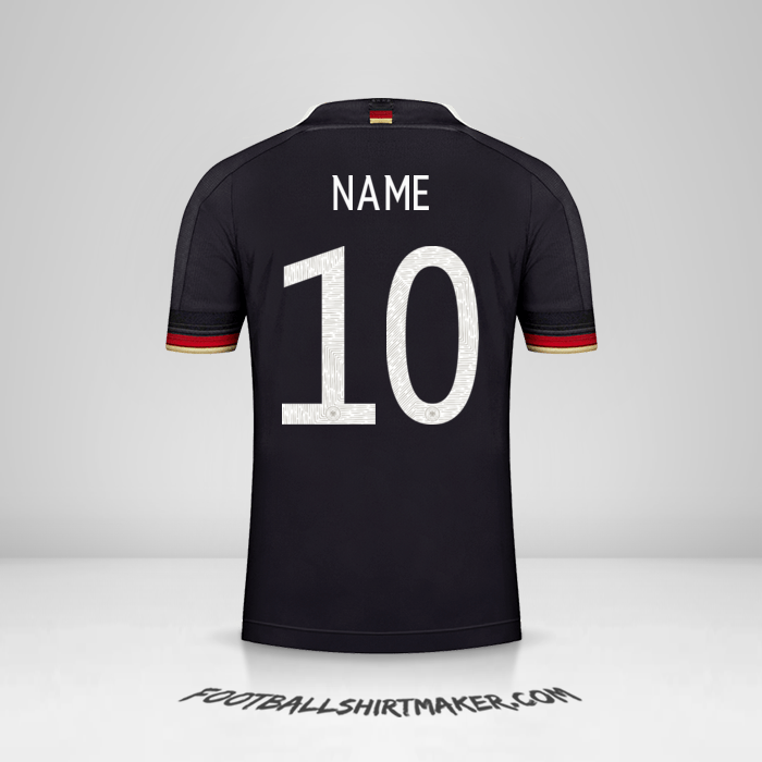 Trikot Deutschland 2021 Auswärts -  name - 10