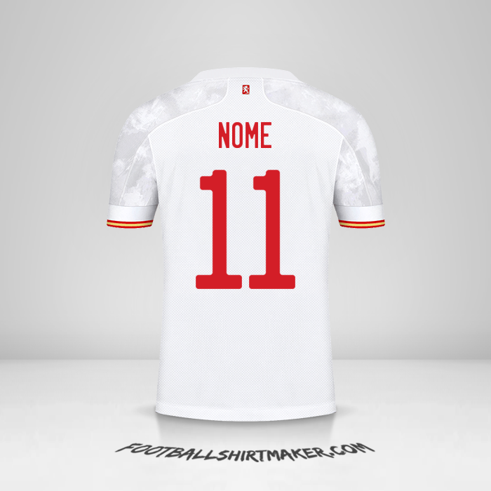 Maglia Spagna 2021 Seconda -  nome - 11
