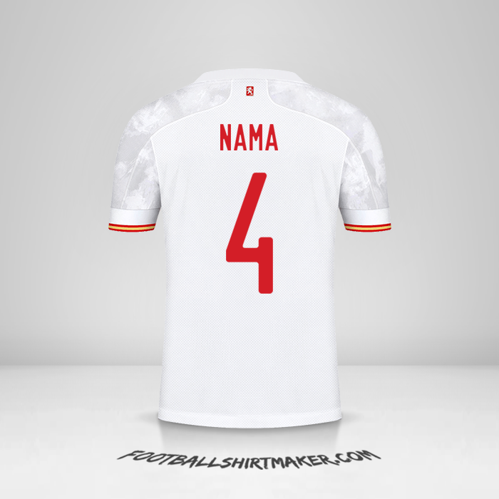 Jersey Spanyol 2021 Alternatif -  nama - 4