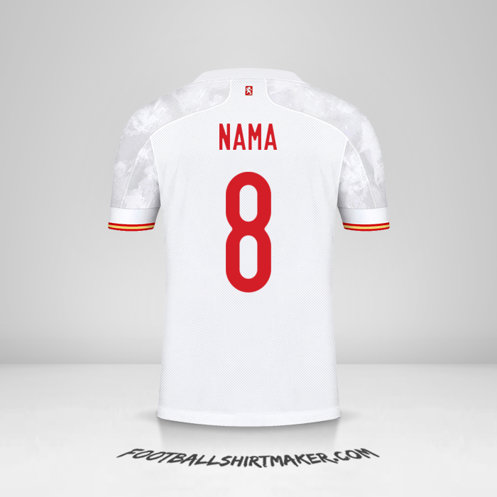 Jersey Spanyol 2021 Alternatif -  nama - 8