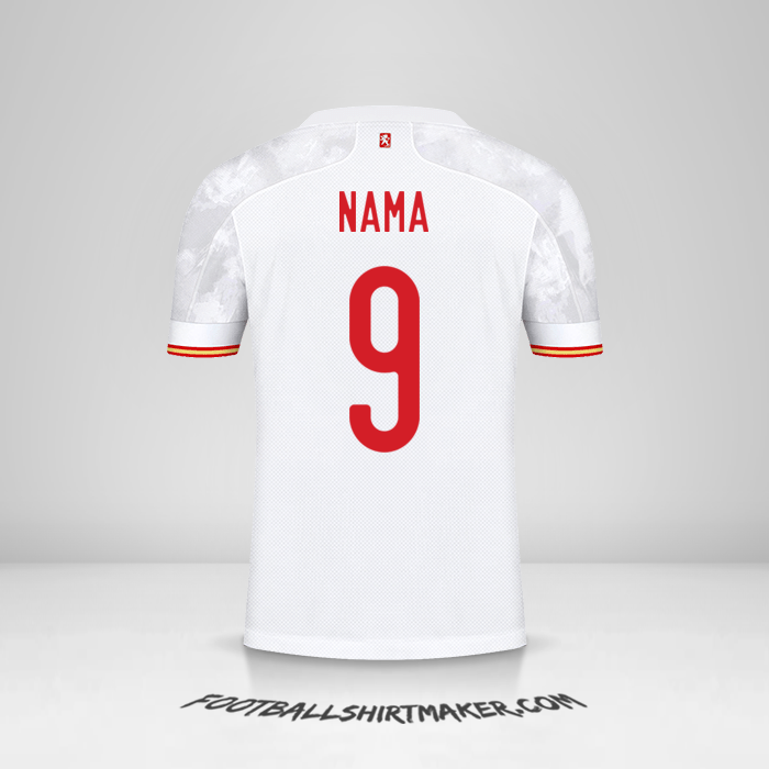 Jersey Spanyol 2021 Alternatif -  nama - 9