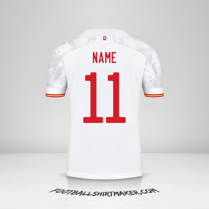 Shirt Spain 2021 Away -  name - 11