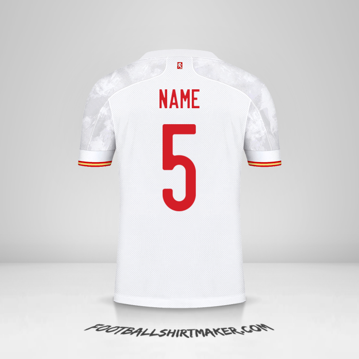 Shirt Spain 2021 Away -  name - 5