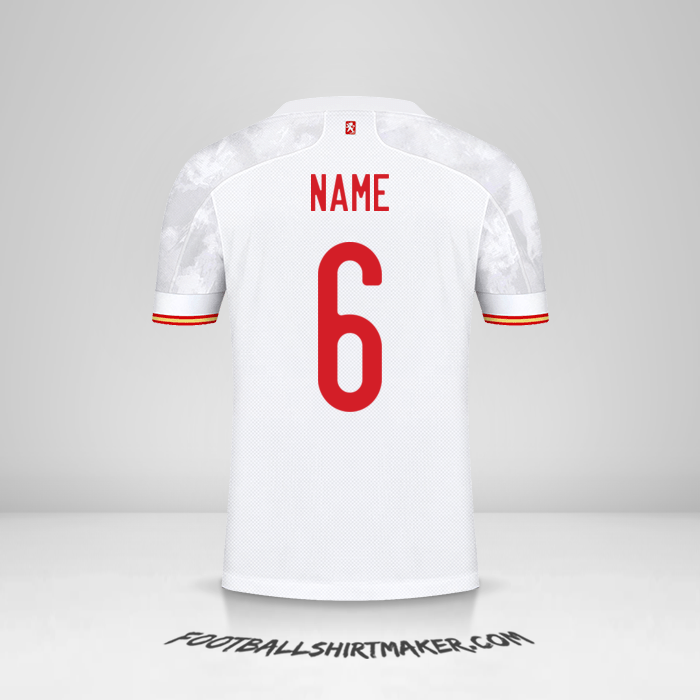 Trikot Spanien 2021 Auswärts -  name - 6