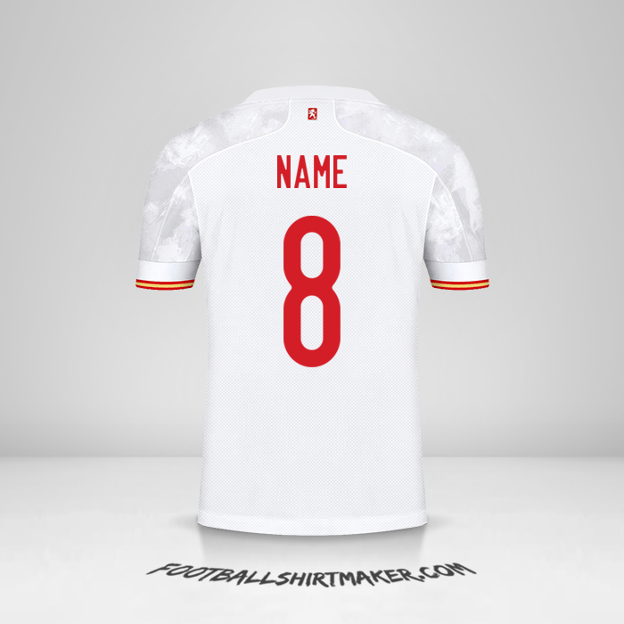 Shirt Spain 2021 Away -  name - 8