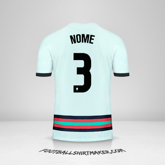 Camisa Portugal 2020/2021 Alternativa -  nome - 3