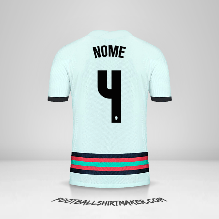 Camisola Portugal 2020/2021 Alternativa -  nome - 4