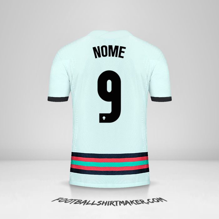 Camisola Portugal 2020/2021 Alternativa -  nome - 9
