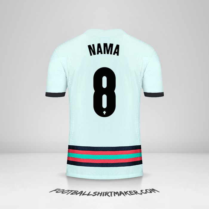 Jersey Portugal 2020/2021 Alternatif -  nama - 8