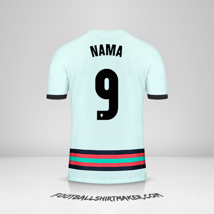 Jersey Portugal 2020/2021 Alternatif -  nama - 9