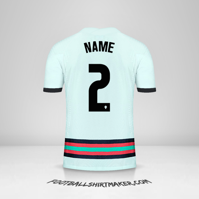Jersey Portugal 2020/2021 Away -  name - 2