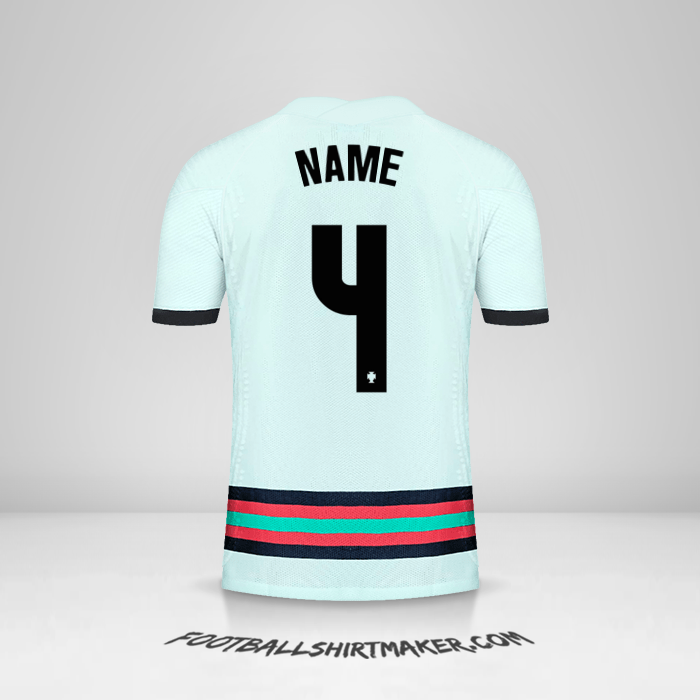 Jersey Portugal 2020/2021 Away -  name - 4