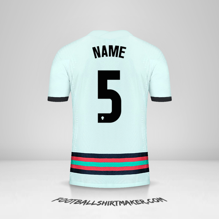Jersey Portugal 2020/2021 Away -  name - 5