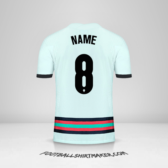 Jersey Portugal 2020/2021 Away -  name - 8
