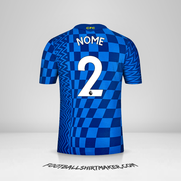 Maglia Chelsea 2021/2022 -  nome - 2