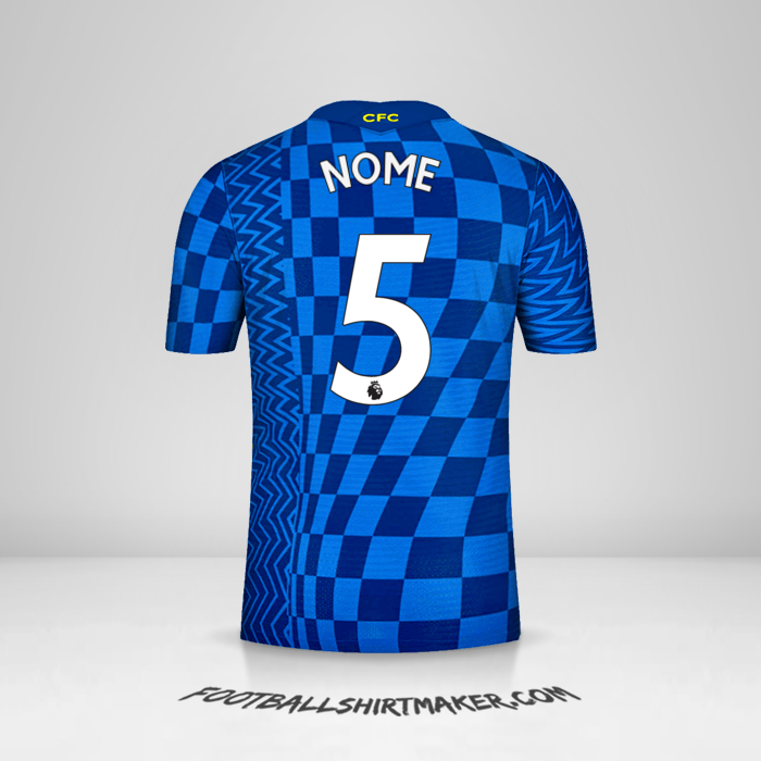 Camisola Chelsea 2021/2022 -  nome - 5