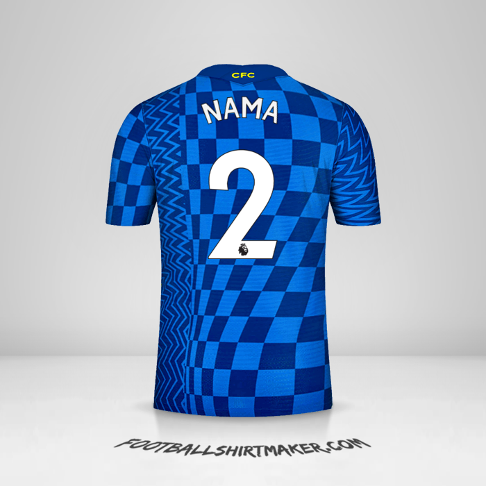 Jersey Chelsea 2021/2022 -  nama - 2