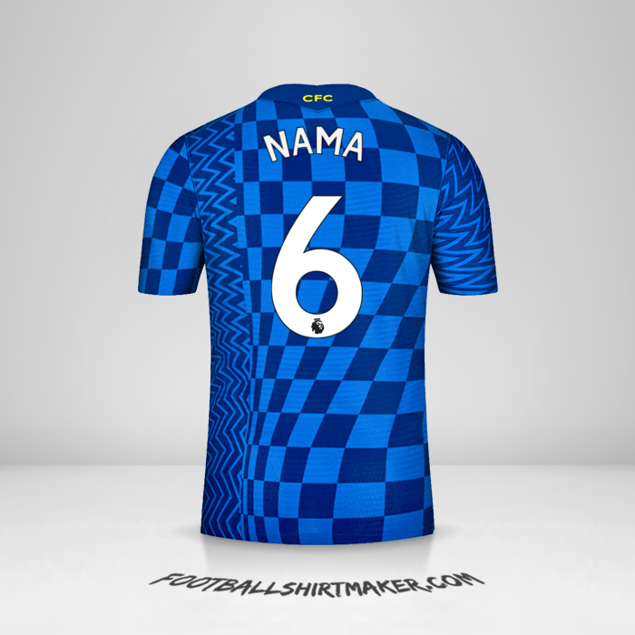 Jersey Chelsea 2021/2022 -  nama - 6
