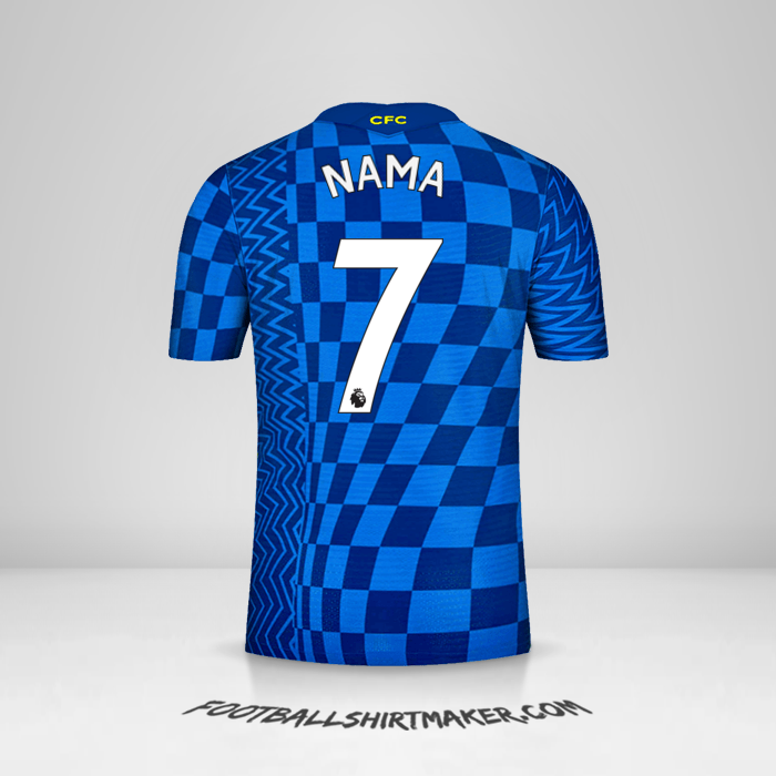 Jersey Chelsea 2021/2022 -  nama - 7
