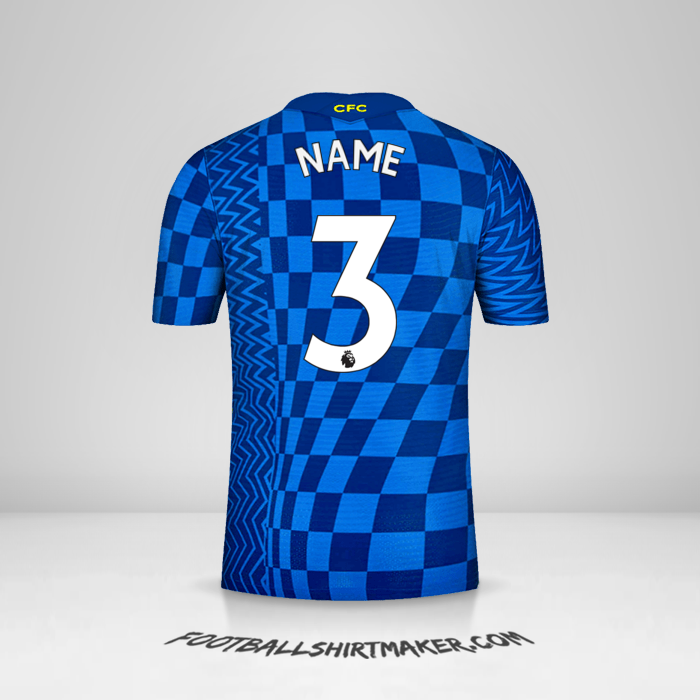 Trikot Chelsea 2021/2022 -  name - 3