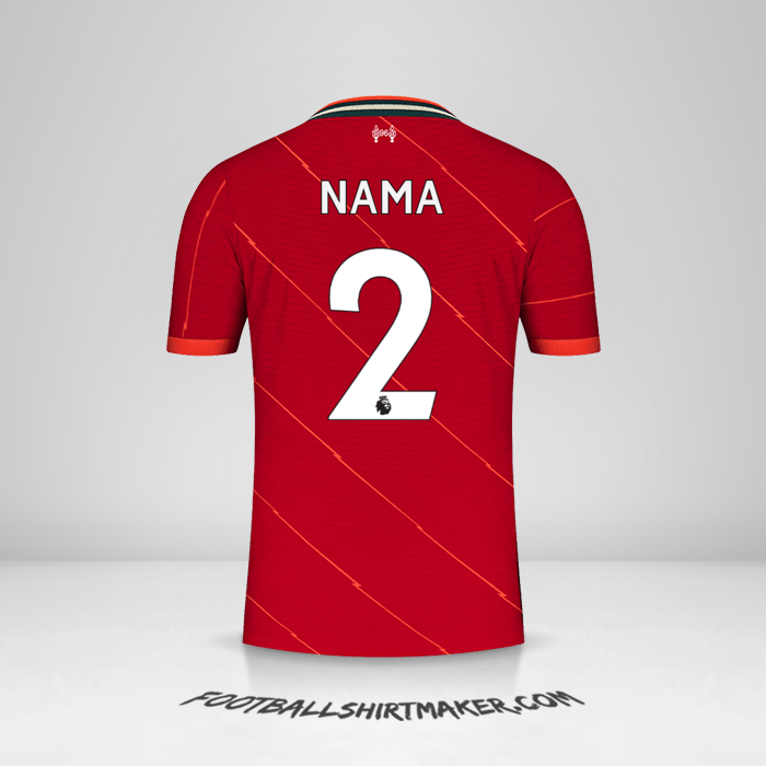 Jersey Liverpool FC 2021/2022 -  nama - 2