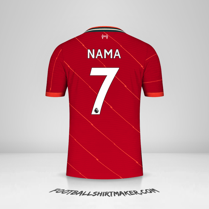 Jersey Liverpool FC 2021/2022 -  nama - 7