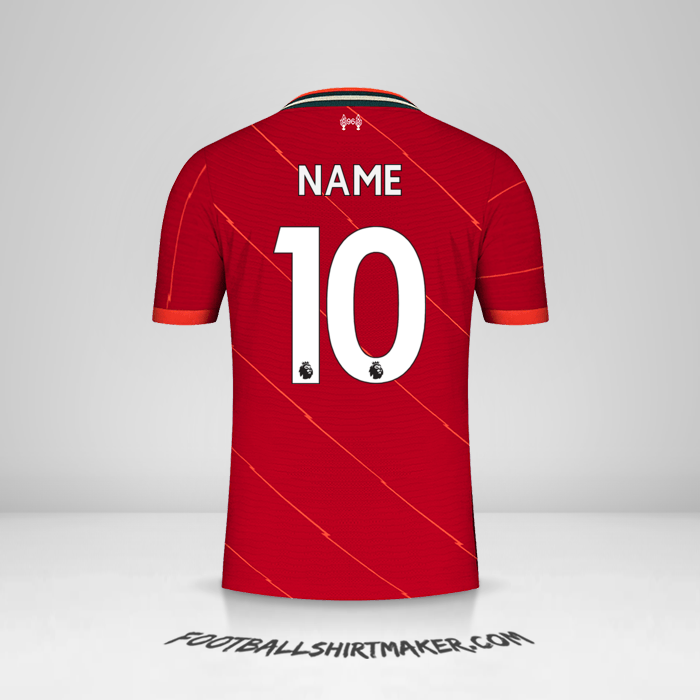 Trikot Liverpool FC 2021/2022 -  name - 10