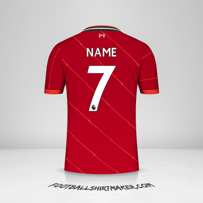 Trikot Liverpool FC 2021/2022 -  name - 7